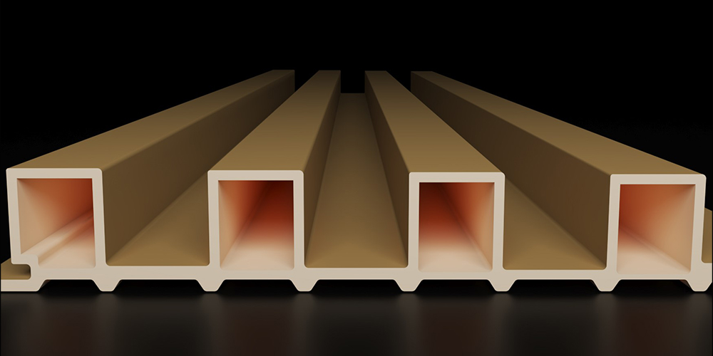 Panel Bergalur Dinding WPC 170 MM